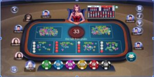 Giao diện bàn chơi xóc đĩa Go88 hiện đại