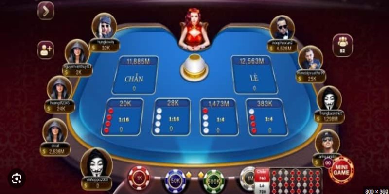 Giao diện xóc đĩa Go88 hiển thị rõ kết quả 