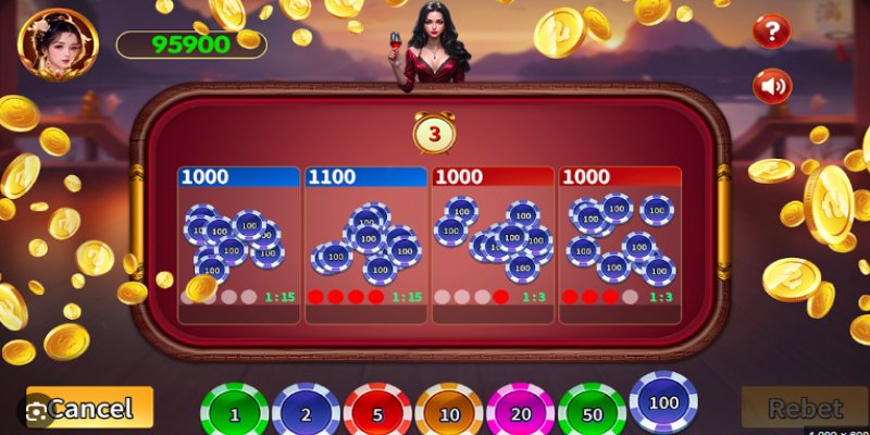 Kết quả xúc xắc hiển thị minh bạch từng phiên